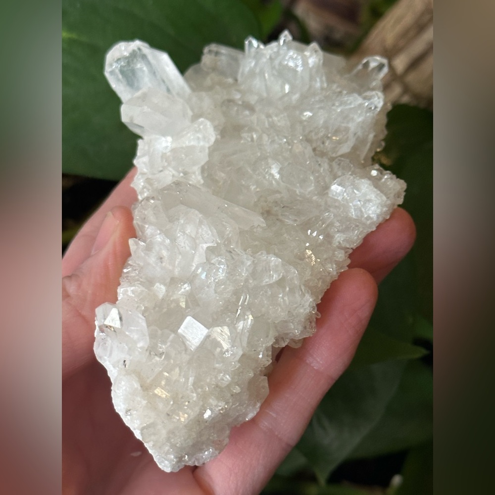 Clear Quartz Crystal Cluster